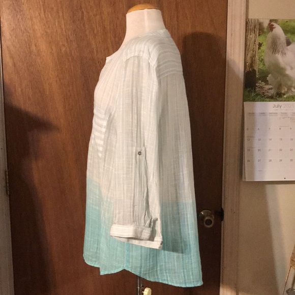 Vintage America Blues Light Weight Pull-Over Tunic - Picture 4 of 12